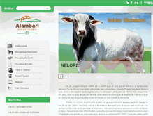 Tablet Screenshot of alambari.com